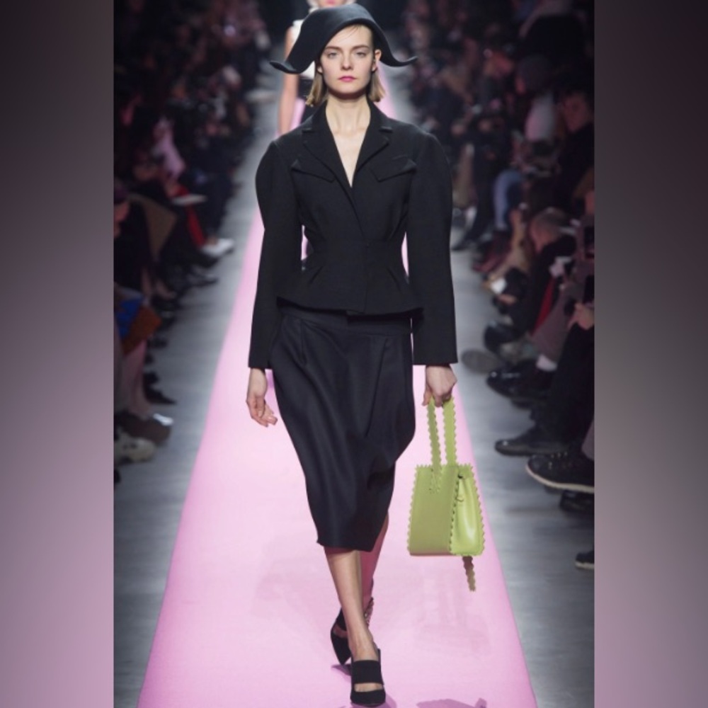 Jacquemus Archival "L'Amour d'un Gitan" Wool Cocoon Midi Skirt - Fall 2017
